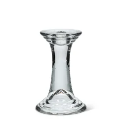Candle Holders*Abbott 5" Glass Candle Holder