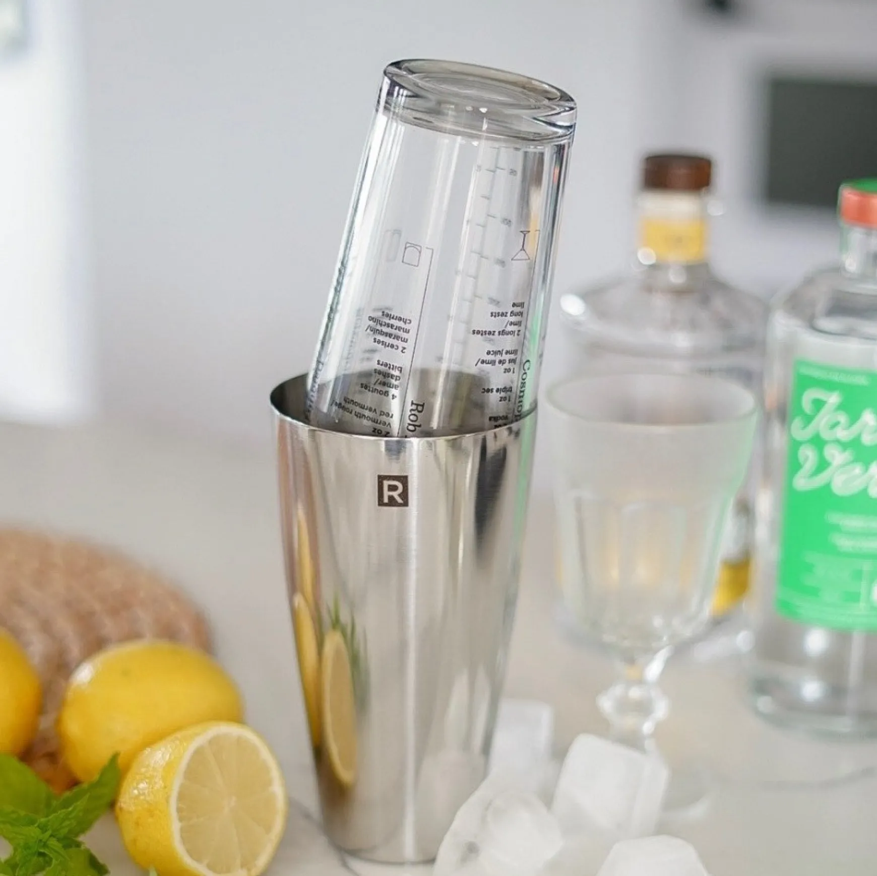 All For Cocktails*Ricardo 2 Piece Cocktail Shaker