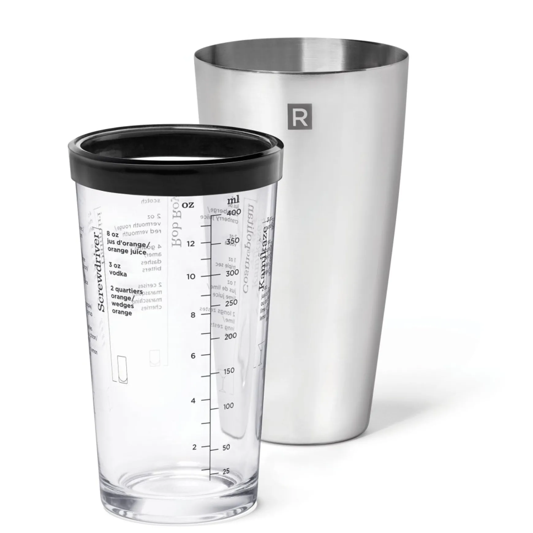 All For Cocktails*Ricardo 2 Piece Cocktail Shaker