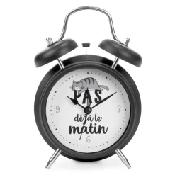 Decorative Objects*Attitudes Import Alarm Clock - Cat