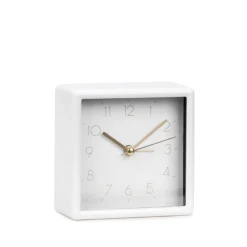 Decorative Objects*Attitudes Import 2 Alarm Clock - White