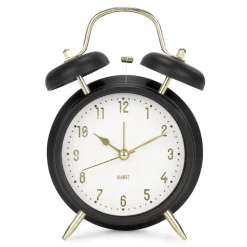 Decorative Objects*Attitudes Import 2 Alarm Clock Dial - Black