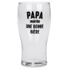 All For Beer*Attitudes Import 2 Beer Glass - Papa Merite