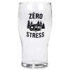 Products With Text*Attitudes Import 2 Beer Glass - Zero Stress
