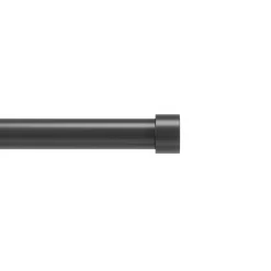 Poles & Curtains*Umbra Black Curtain Rod - Cappa
