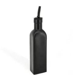 Oils & Vinegars*Danesco Black Matte Oil & Vinegar Bottle - 250 Ml