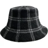 Scarves, Gloves & Hats*Pathz Bucket Hat - Black Plaid