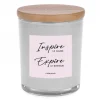 Decorative Candles*Attitudes Import 2 Candle - Inspire & Expire