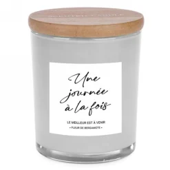 Decorative Candles*Attitudes Import 2 Candle - Une Journee A La Fois