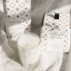 Scented Candles*Pure Living Candle 50H - Goat Milk And Linseed Oil