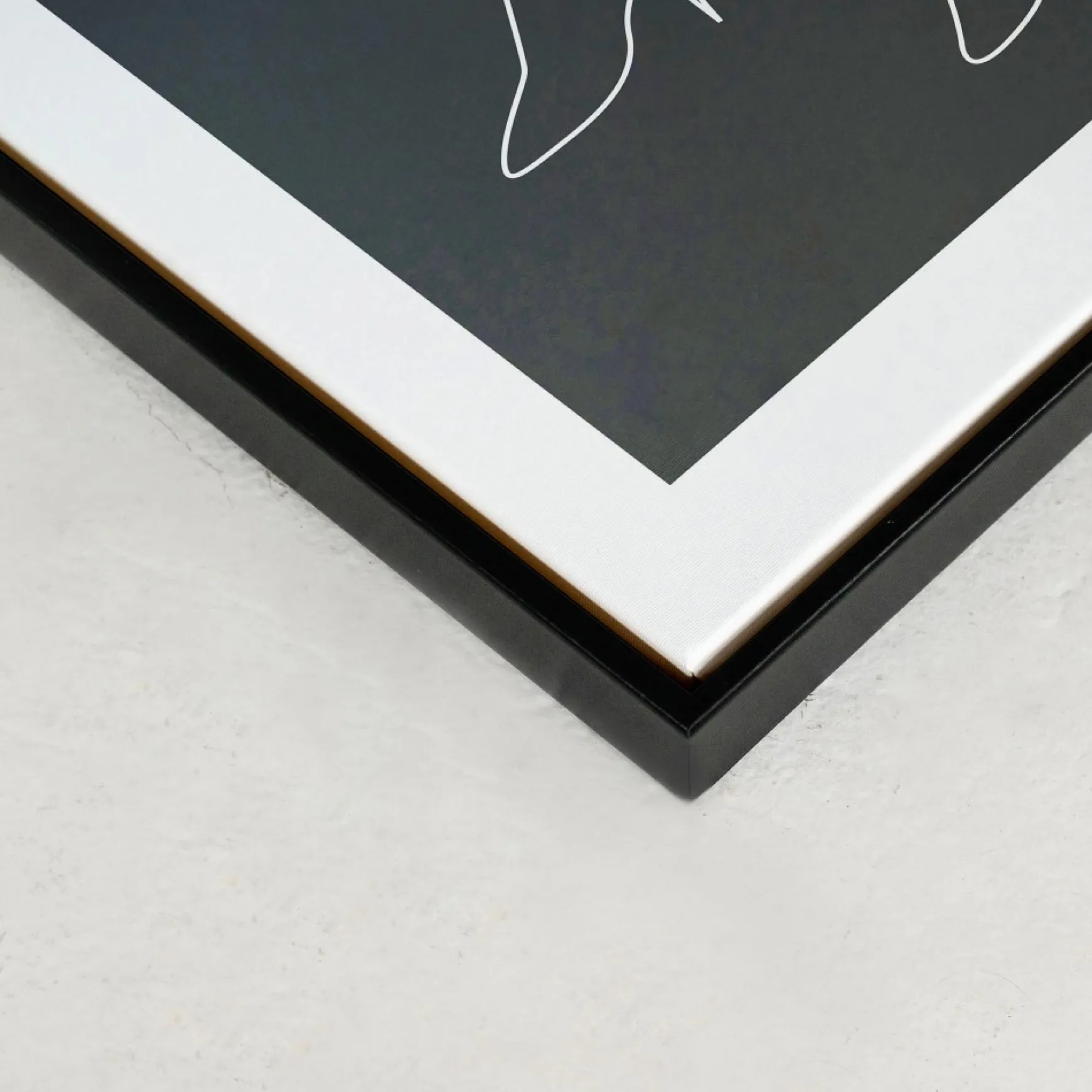 Canvases*Kozy X Oleka Canvas - Black Silhouette