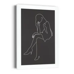 Canvases*Kozy X Oleka Canvas - Black Silhouette