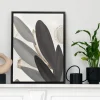 Canvases*Kozy X Oleka Canvas - Grey Foliage