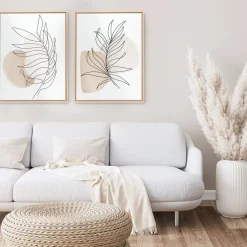 Canvases*Kozy X Oleka Canvas - Leaf Iii