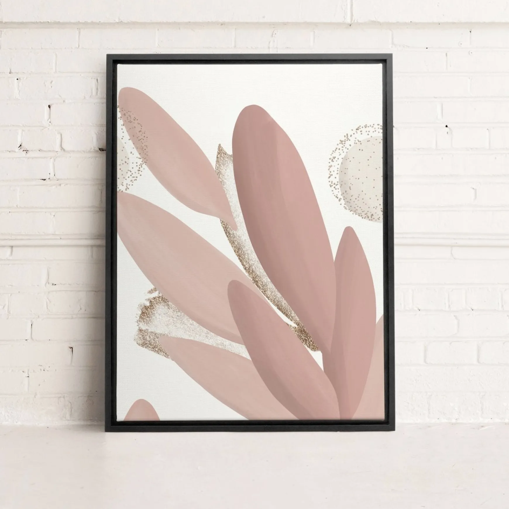 Canvases*Kozy X Oleka Canvas - Pink Foliage