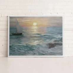 Canvases*Oleka Canvas Canvas - Sailing In The Sunset