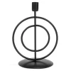 Candle Holders*Attitudes Import Circles Candle Holder - Black
