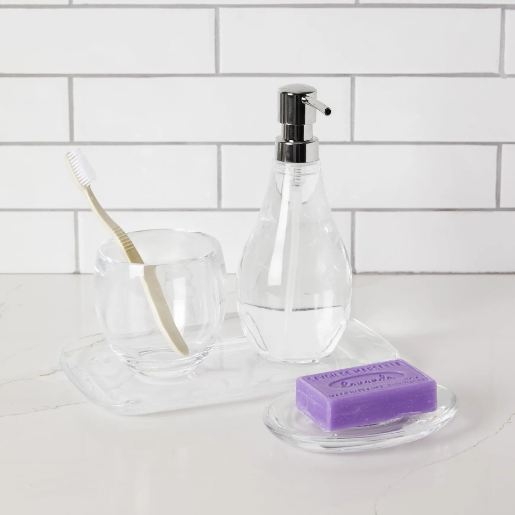 Bathroom*Umbra Clear Bath Accessories – Droplet