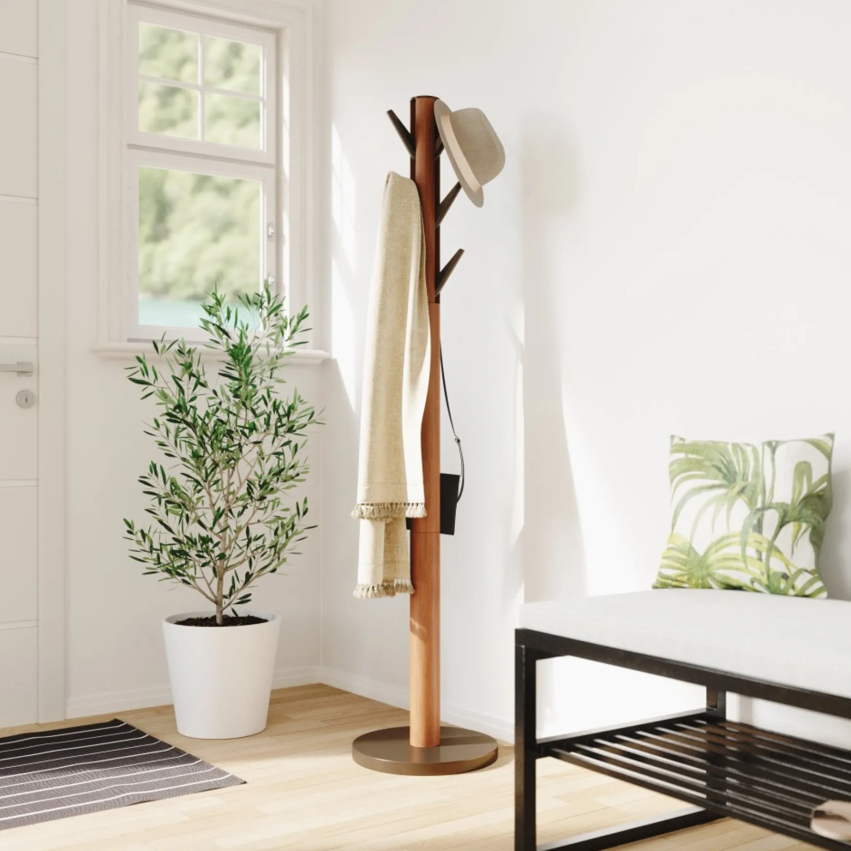 Handles & Hooks*Umbra Coat Rack - Flapper