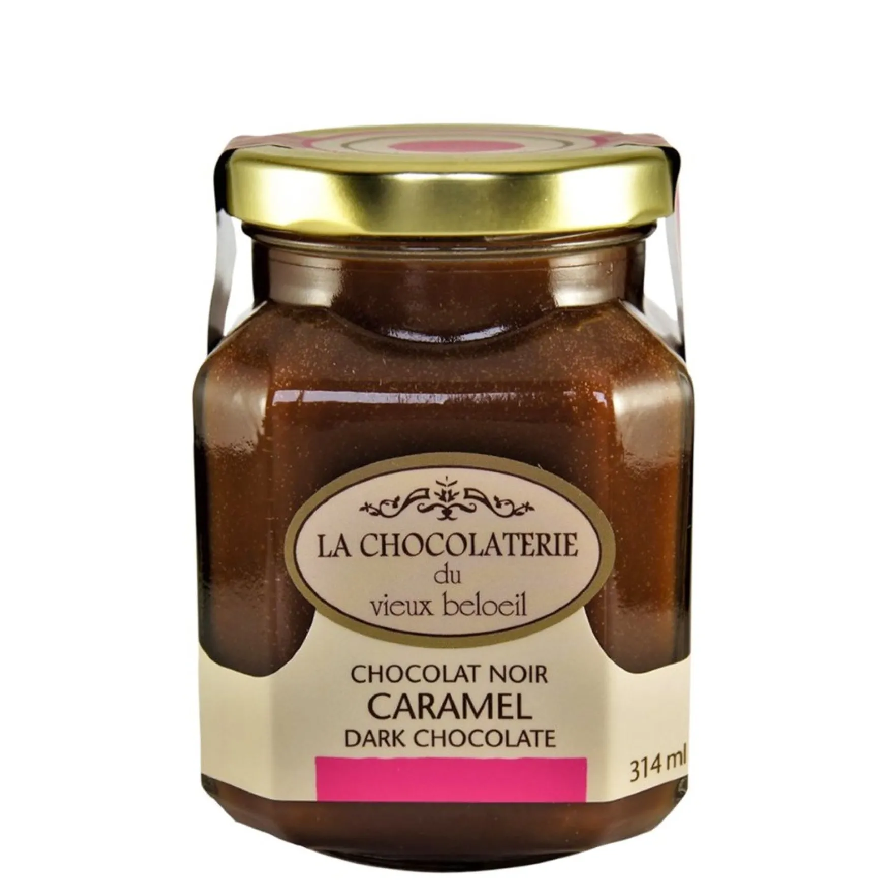 Chocolates, Caramels And Sweets*Chocolaterie du Vieux-Beloeil Dark Chocolate Caramel - 314 Ml
