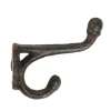 Handles & Hooks*Nostalgia Import Double Level Hook - Brown