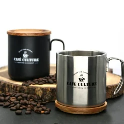 Mugs*Danesco Double Wall Mug - Culture