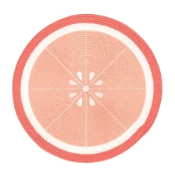 Tablecloths, Placemats & Napkins*Safdie & Co Embroidered Placemat - Grapefruit