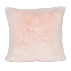 Cushions*Agence K Fake Rabbit Fur Cushion - Pink
