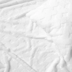 Throws*Agence K Faux Fur Throw - Pure White