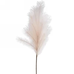 Dried Stems & Flowers*Attitudes Import 2 Feather Stem - Beige