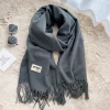Scarves, Gloves & Hats*Pathz Fringe Scarf - Grey