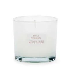 Scented Candles*Attitudes Import Glass Candle - Lotus Nenuphar