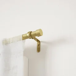 Poles & Curtains*Umbra Gold Curtain Rod - Cappa