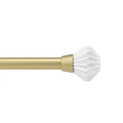 Poles & Curtains*Umbra Gold Curtain Rod - Pleat