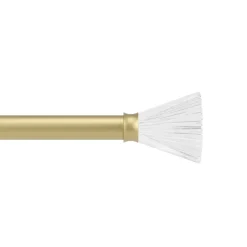 Poles & Curtains*Umbra Gold Curtain Rod - Tutu