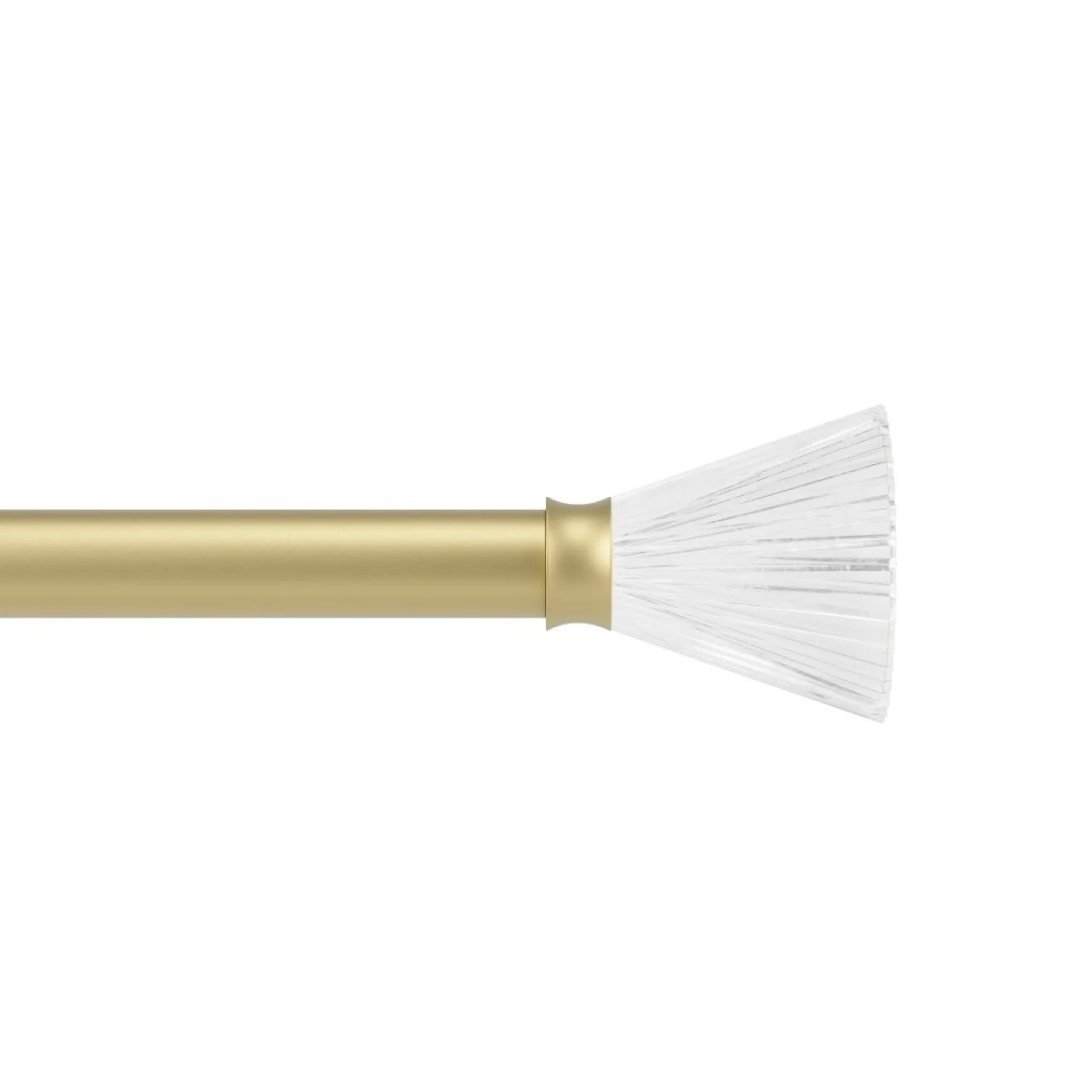 Poles & Curtains*Umbra Gold Curtain Rod - Tutu