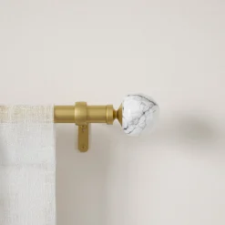 Poles & Curtains*Umbra Gold Curtain Rod - Venus