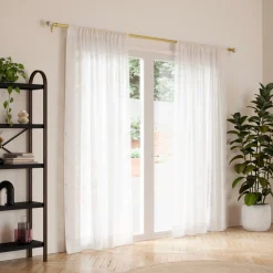 Poles & Curtains*Umbra Gold Curtain Rod - Venus
