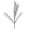 Dried Stems & Flowers*Attitudes Import Grey Feathers Stem - Illuminated
