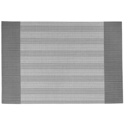 Tablecloths, Placemats & Napkins*Harman Grey Vinyl Placemat - Walden