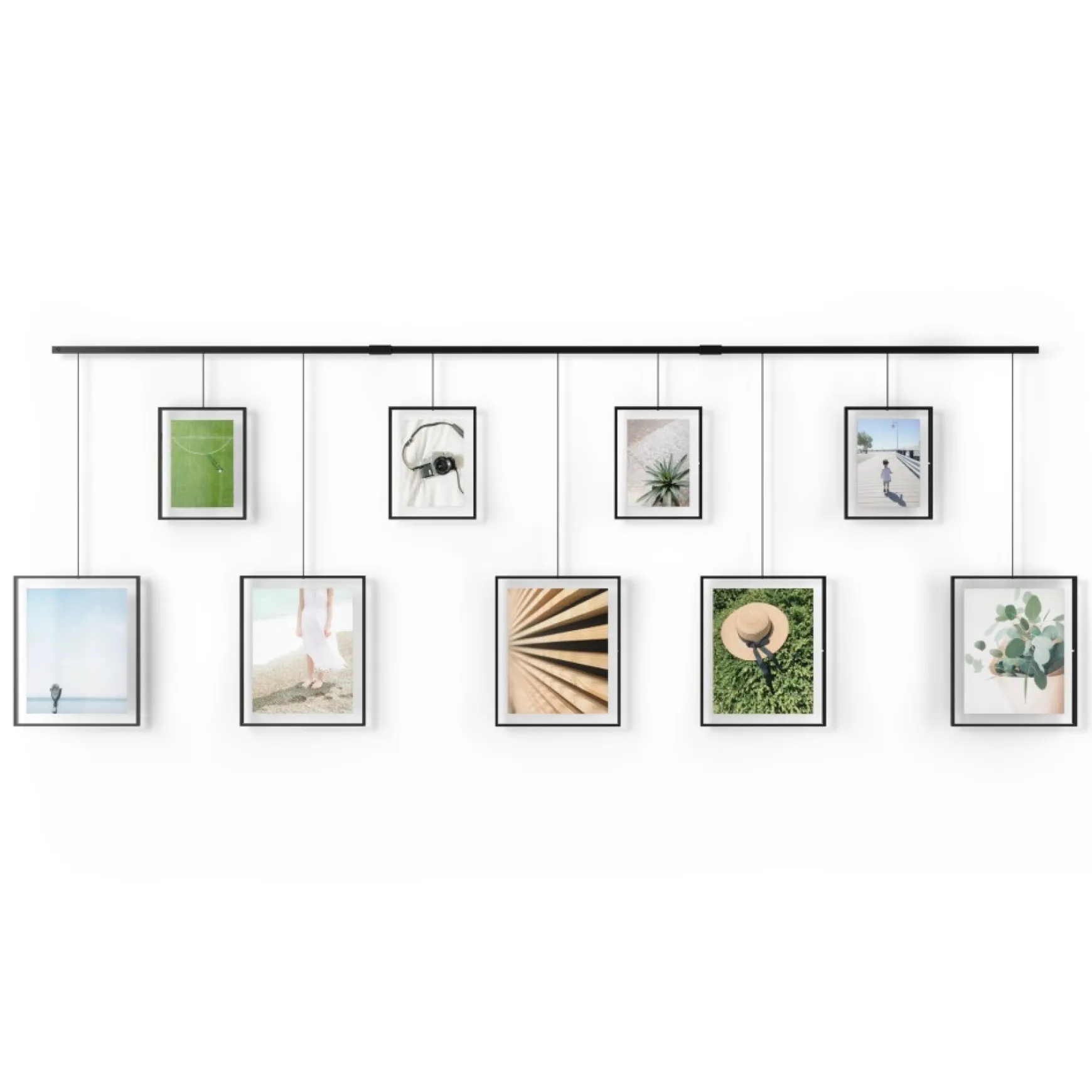 Plates & Wall Frames*Umbra Hanging Picture Frame Set Of 9 - Exhibit