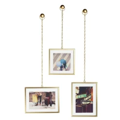 Plates & Wall Frames*Umbra Hanging Picture Frame Set Of 3 - Fotochain