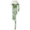 Arrangements*Attitudes Import 2 Hexagonal Wall Vase - Senecio Rowley