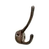 Handles & Hooks*Nostalgia Import Hook - Classic Brown