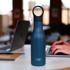 Isothermal Bottles*Danesco Insulated Water Bottle - Blue