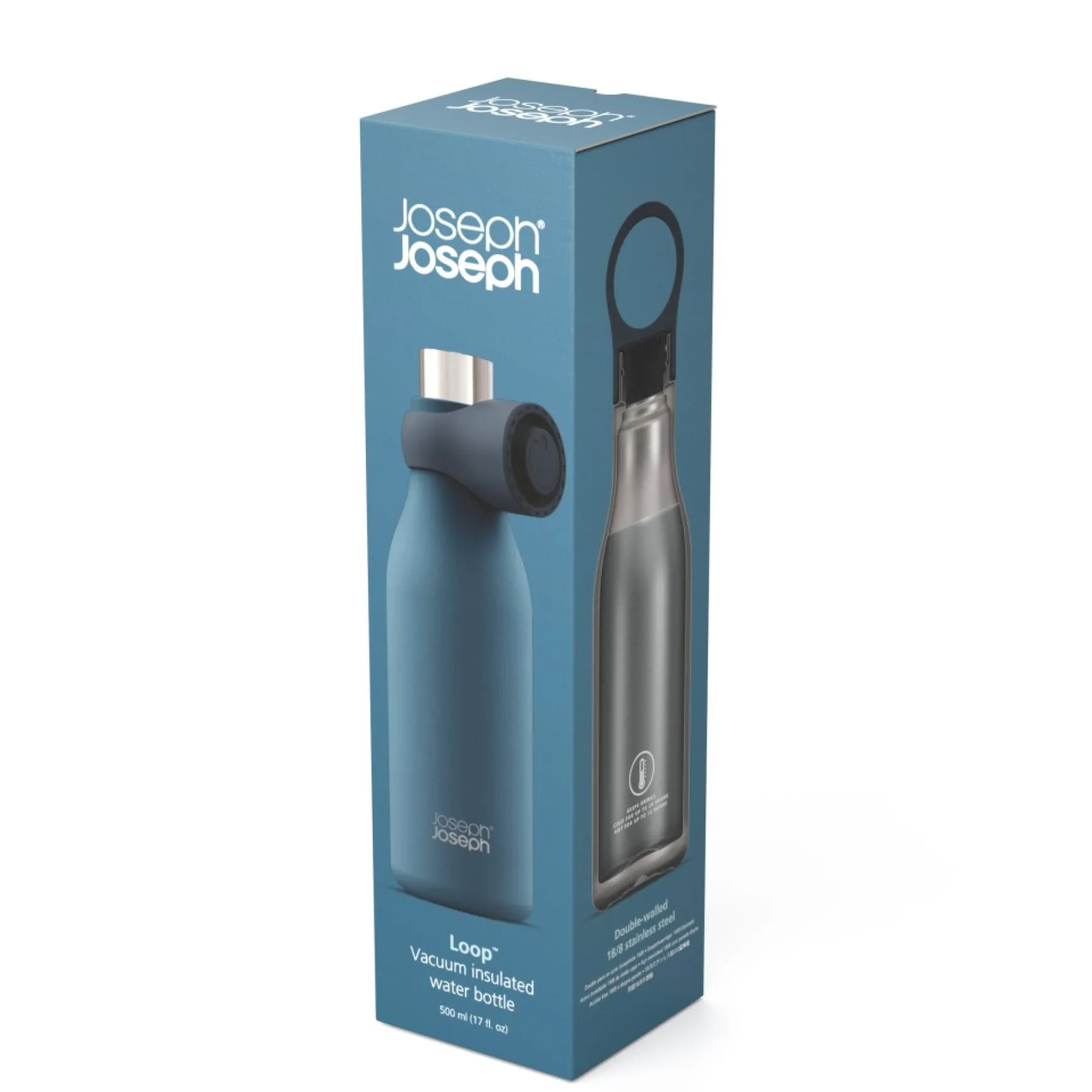 Isothermal Bottles*Danesco Insulated Water Bottle - Blue