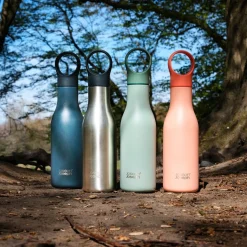Isothermal Bottles*Danesco Insulated Water Bottle - Green
