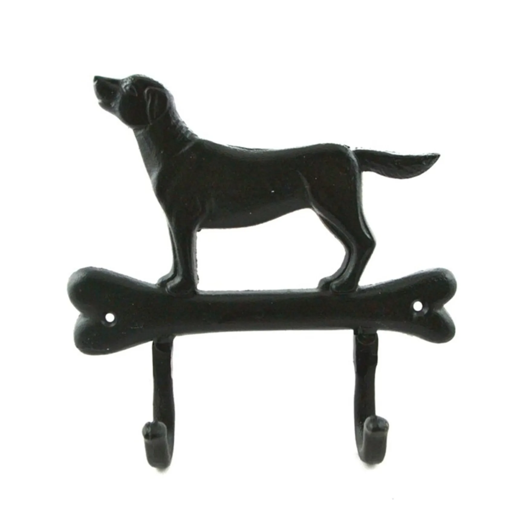 Handles & Hooks*Nostalgia Import Iron Hook - Dog