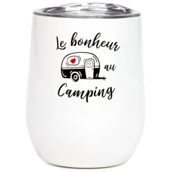 All For Wine*Attitudes Import 2 Isothermal Wine Glass - Bonheur Camping