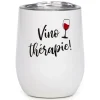 All For Wine*Attitudes Import 2 Isothermal Wine Glass - Therapie